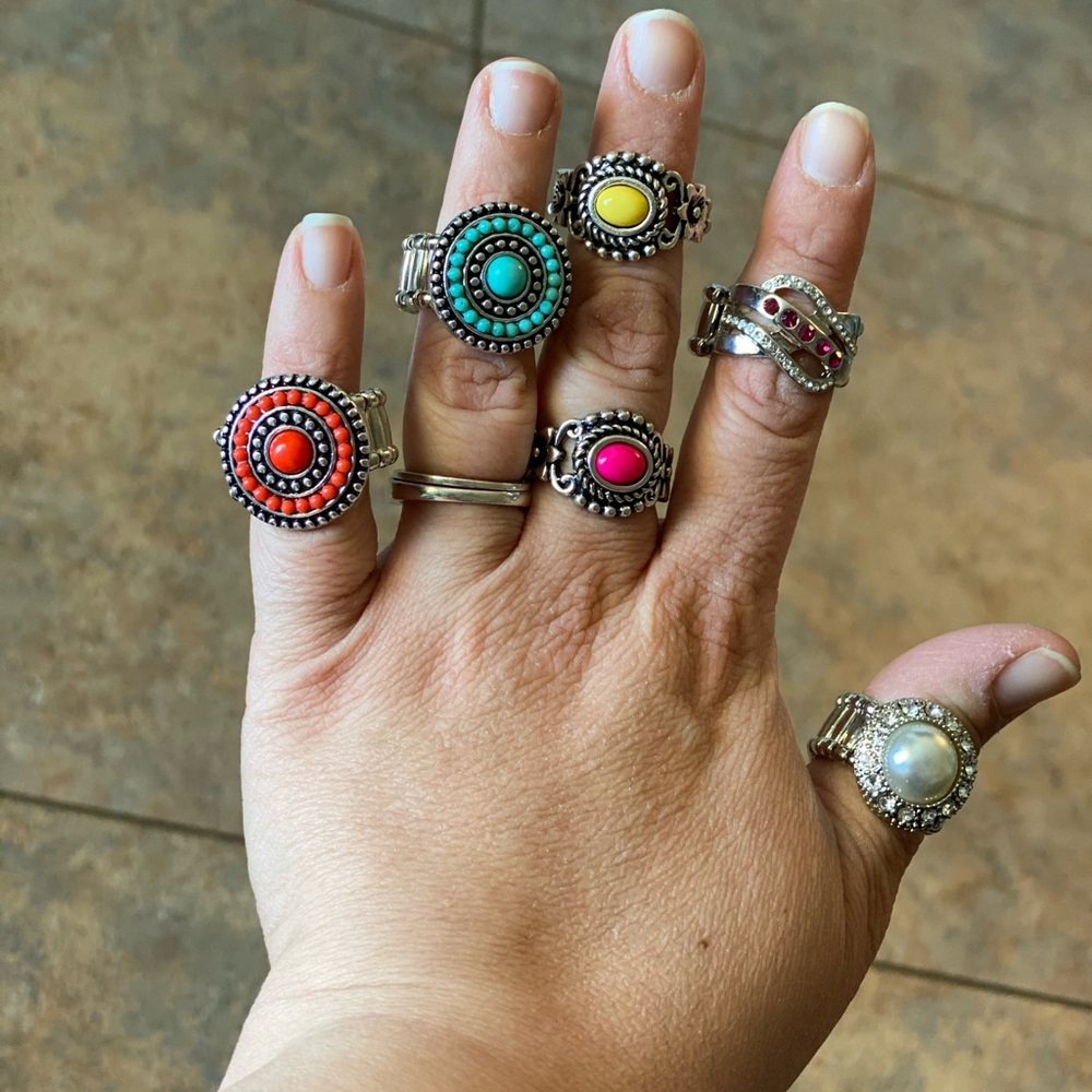 Paparazzi Stretch Ring Lot